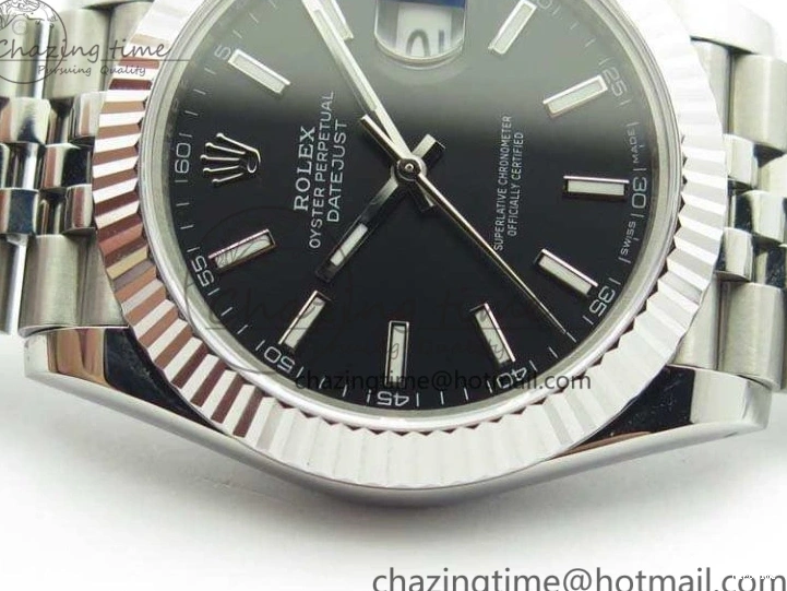 MiroTime 0218 SmartChoice DateJust II 40mm BP Maker Best Edition Black Dial On New Version Jubilee Bracelet A 3538